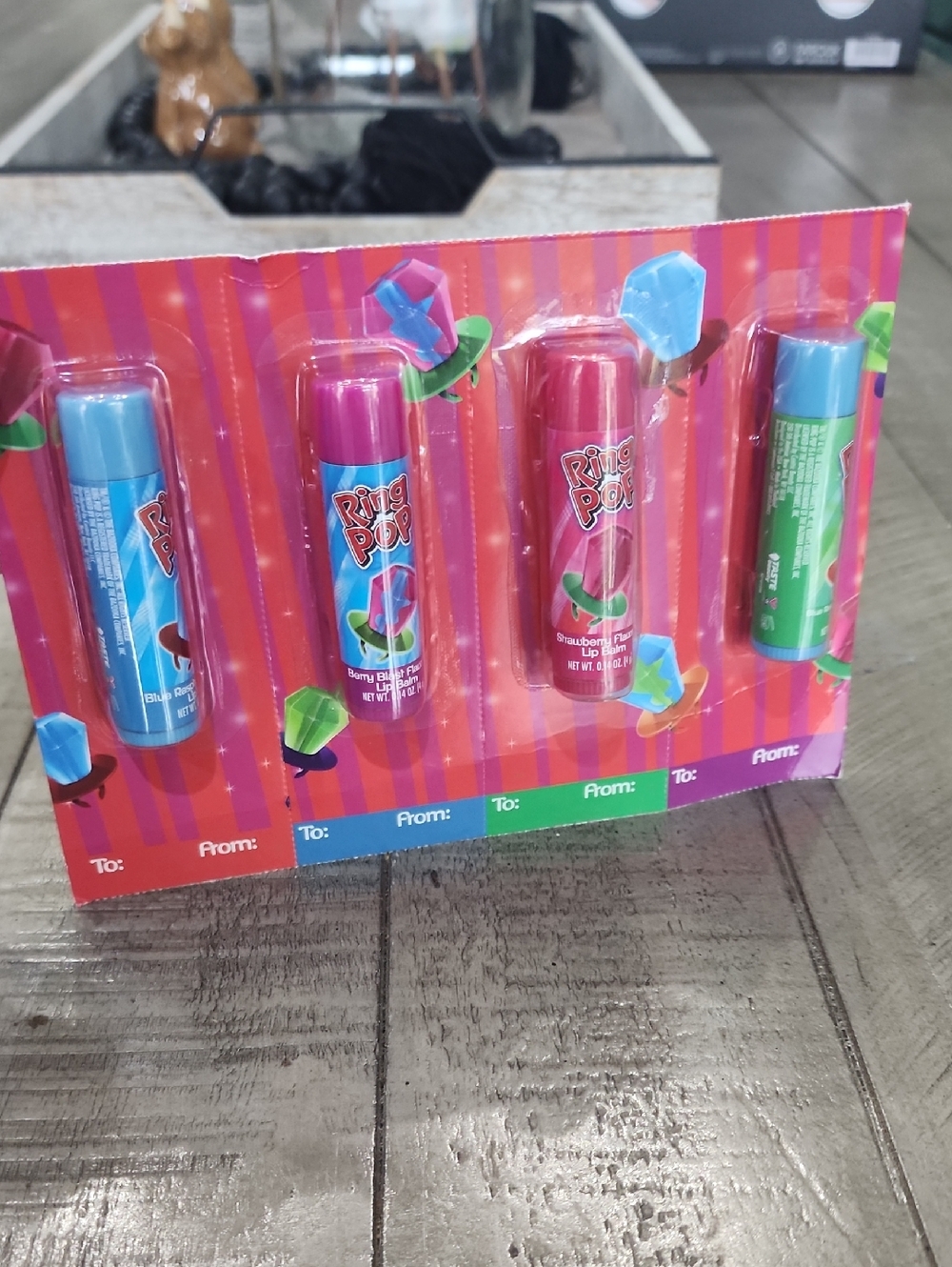 NWT Ring Pop Lip Balms